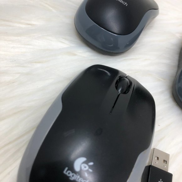Logitech Wireless Optical Mouse Black Bundle of three - Picture 2 of 2